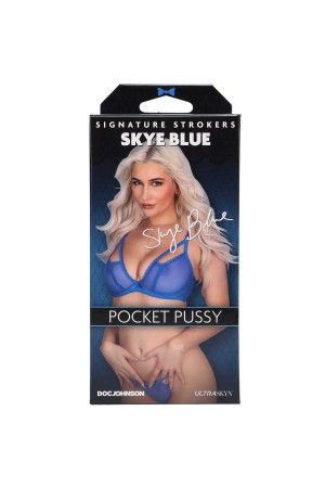 Signature Strokers - Skye Blue - Ultraskyn Pocket  Pussy - Vanilla