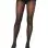 Suki Plus Sheer Tights - Queen - Black