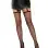 Lumi Fishnet Garter Belt Stocking - One Size - Black
