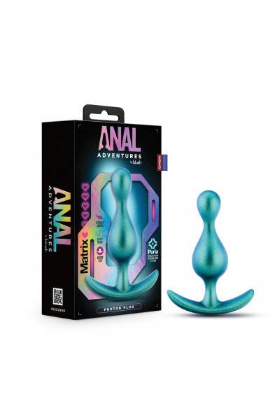 Anal Adventures Matrix - Photon Plug - Neptune  Teal