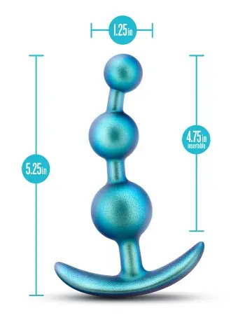Anal Adventures Matrix - Gamma Plug - Neptune Teal