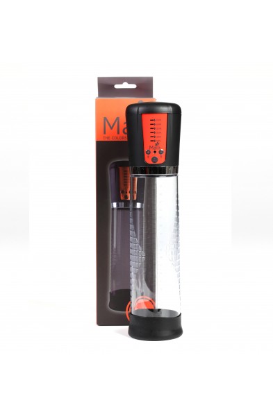 Jackson Rechargeable Penis Vacuum Pump - Orange