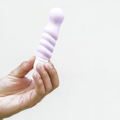 Chloe Silicone Twissty Mini Vibe - Purple