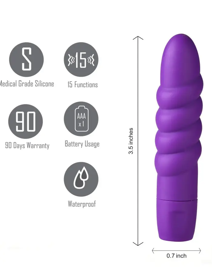 Sugr Twissty Mini Bullet - Purple