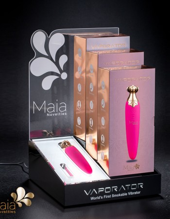 Vaporator Display Stand With 3 Vaporators  Plus a  Tester