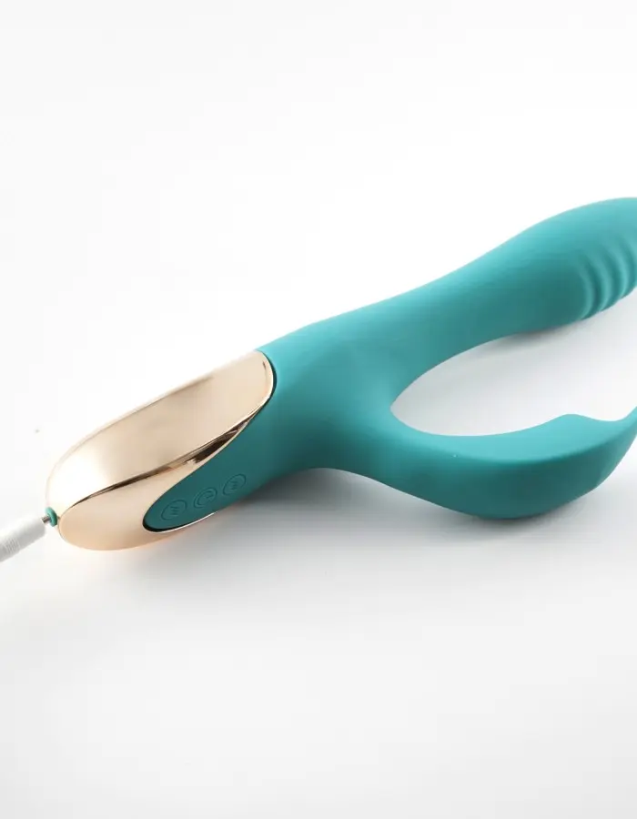 Skyler Silicone Bendable Rabbit - Green
