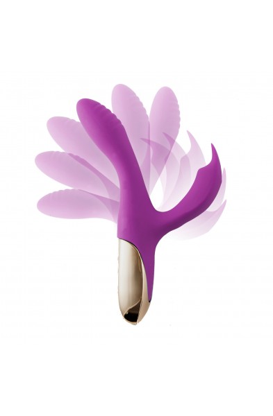 Skyler Silicone Bendable Rabbit - Purple