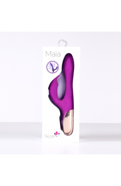 Skyler Silicone Bendable Rabbit - Purple