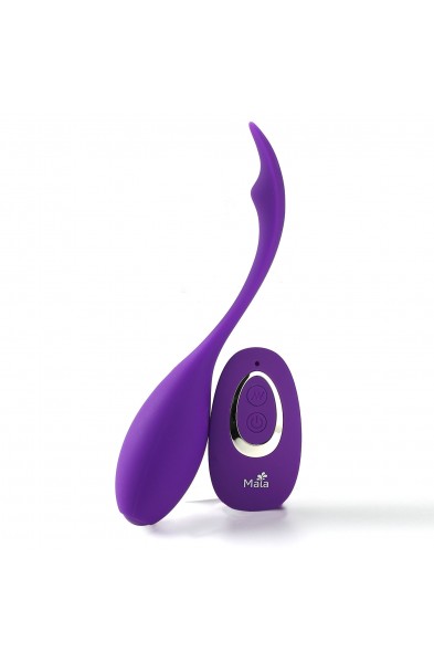 Syrene Remote Control Luxury USB Rechargeable  Bullet Vibrator - Purple