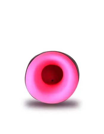 Piper USB Rechargeable Multi Function Masturbator With Suction - Black/pink