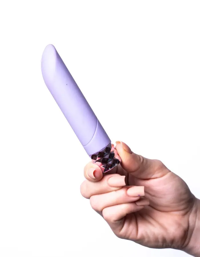 Angel Crystal Gems Bullet - Purple