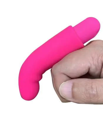 Sadie Silicone Finger Vibrator - Pink