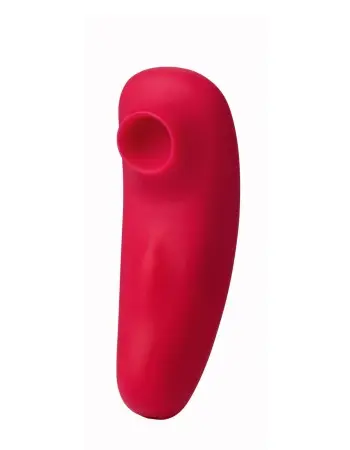 Remi 15-Function Rechargeable Remote Control Suction Panty Vibe - Red