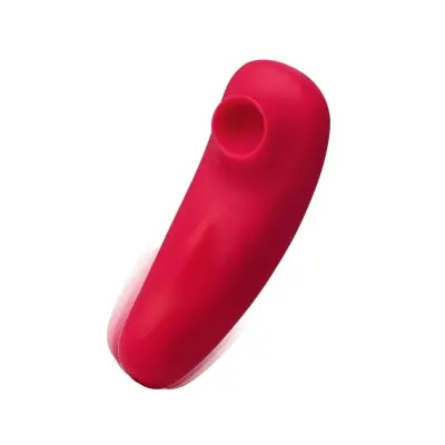 Remi 15-Function Rechargeable Remote Control Suction Panty Vibe - Red