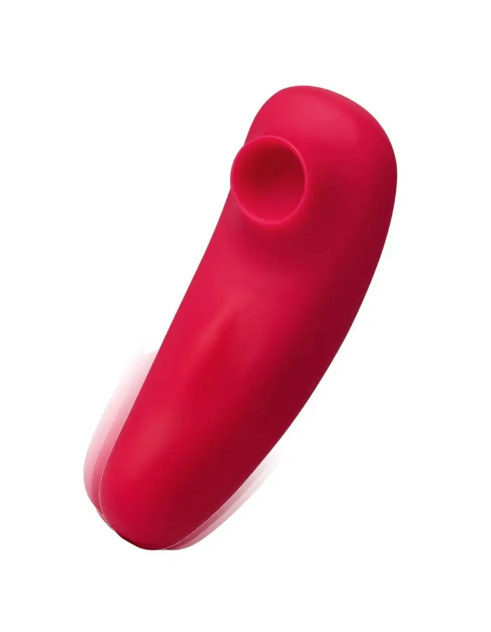 Remi 15-Function Rechargeable Remote Control Suction Panty Vibe - Red