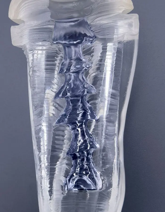 Jackpot Aircraft Cup Style Male Masturbator 420  Series - Clear