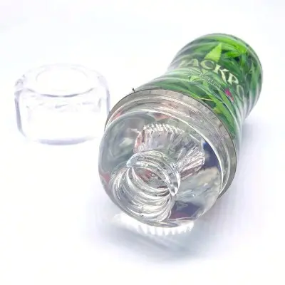Jackpot Aircraft Cup Style Male Masturbator 420  Series - Clear