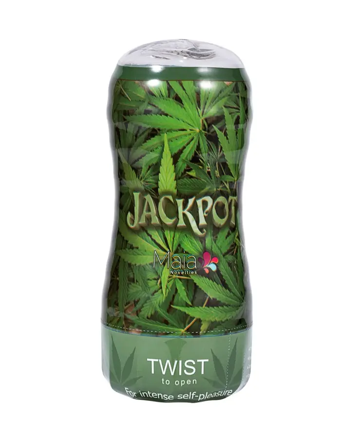Jackpot Aircraft Cup Style Male Masturbator 420  Series - Clear