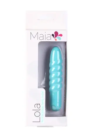 Lola 10 Function Vibrating Twisty Bullet - Teal
