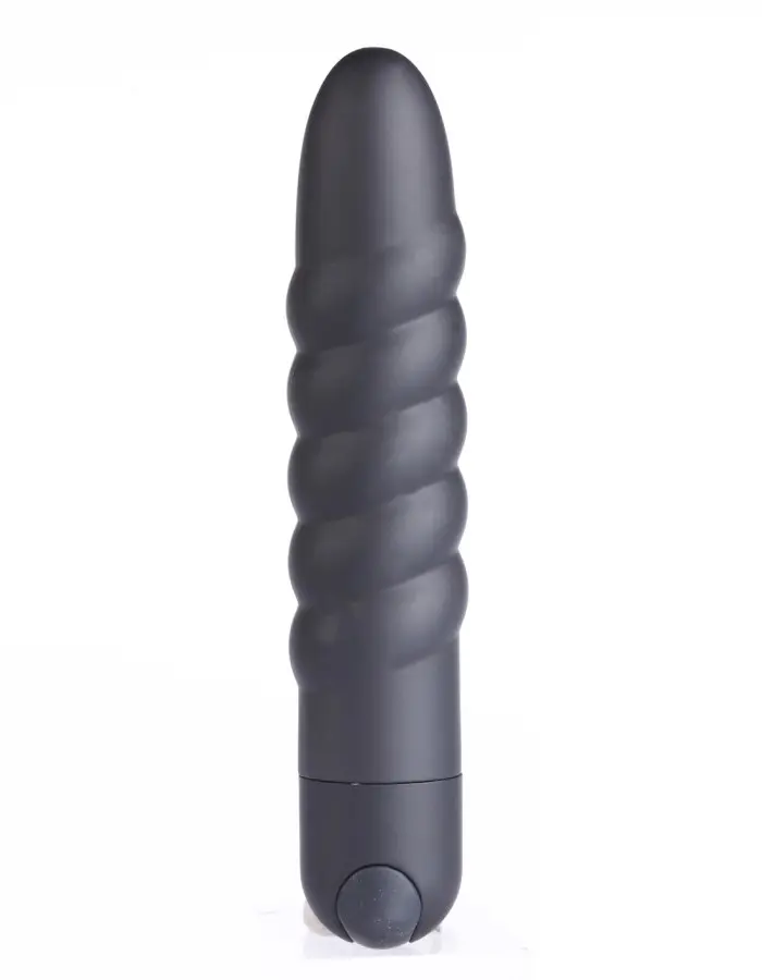 Lola 10 Function Vibrating Twisty Bullet - Black