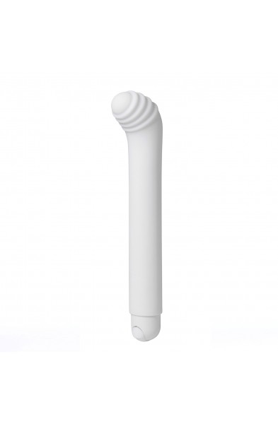 Misty G-Spot Vibrator - White