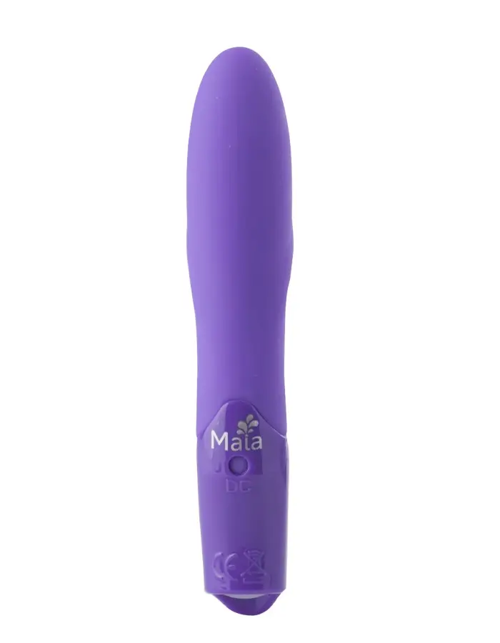 Margo Silicone Textured Bullet Vibrator - Neon Purple