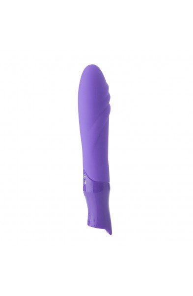 Margo Silicone Textured Bullet Vibrator - Neon  Purple