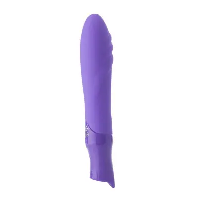 Margo Silicone Textured Bullet Vibrator - Neon Purple