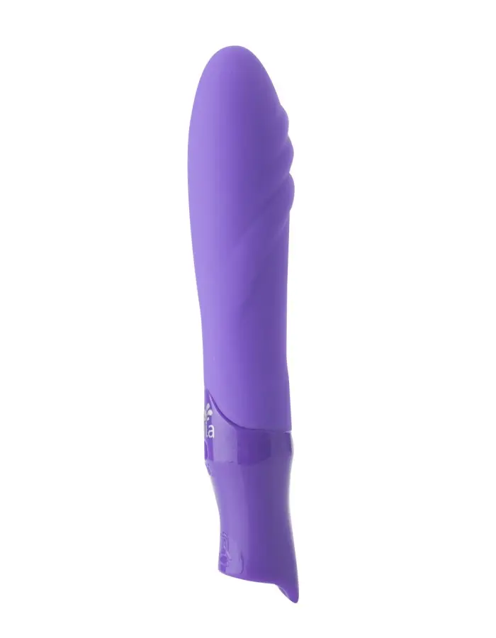 Margo Silicone Textured Bullet Vibrator - Neon Purple