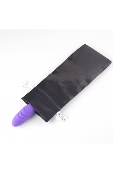 Margo Silicone Textured Bullet Vibrator - Neon  Purple