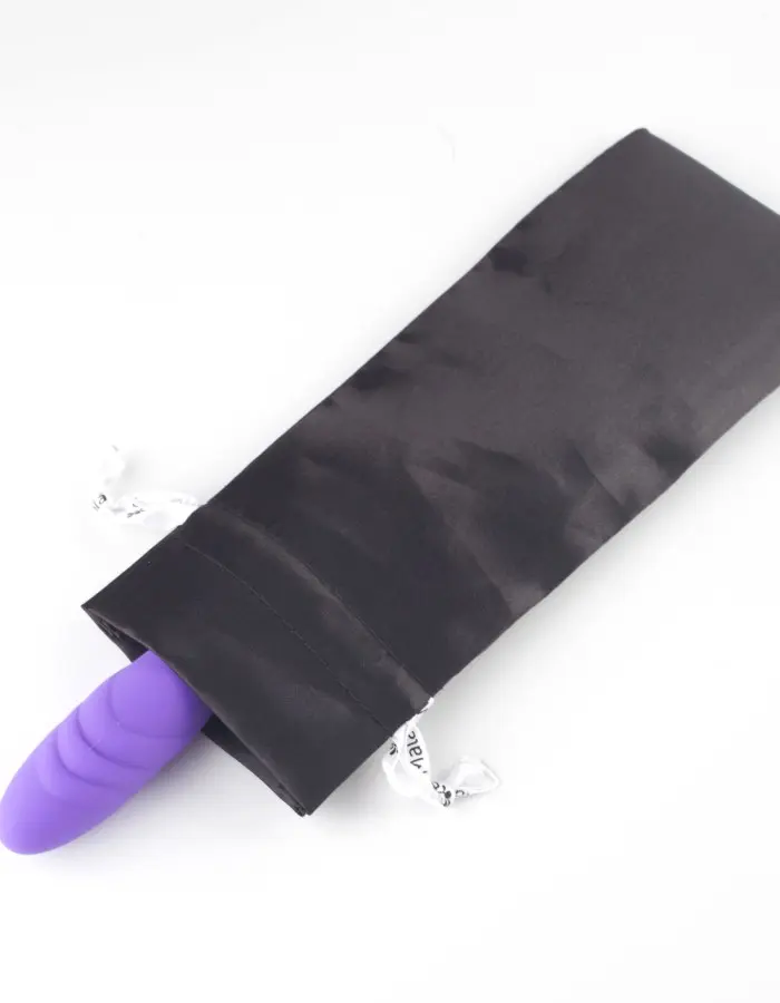 Margo Silicone Textured Bullet Vibrator - Neon Purple