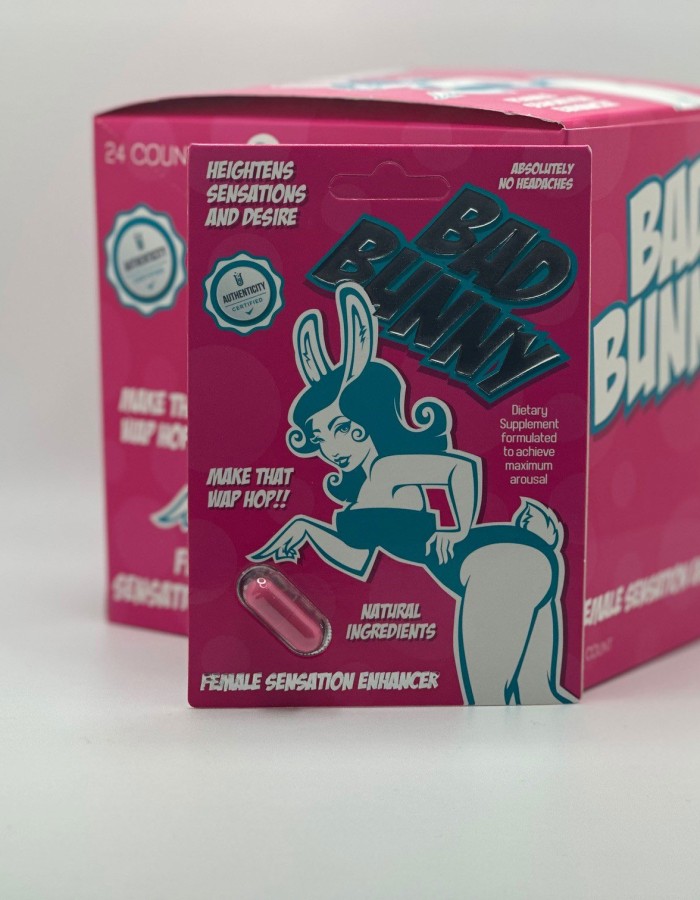 Bad Bunny Femal Pill Enhancer 24 Ct Display