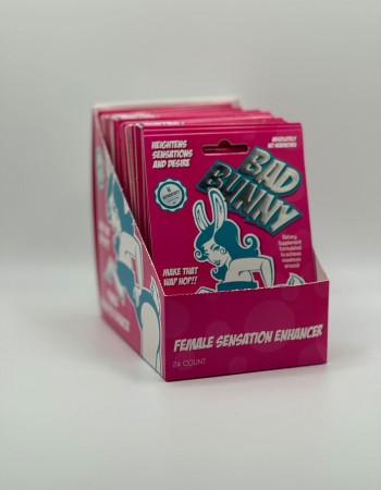 Bad Bunny Femal Pill Enhancer 24 Ct Display