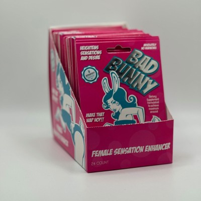 Bad Bunny Femal Pill Enhancer 24 Ct Display