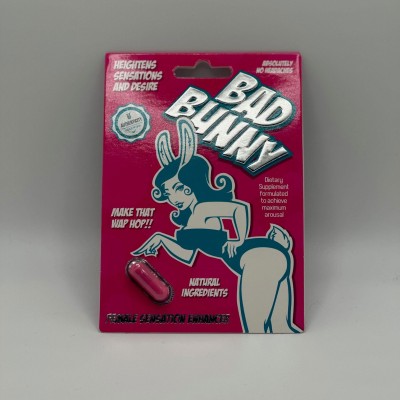Bad Bunny Femal Pill Enhancer 24 Ct Display