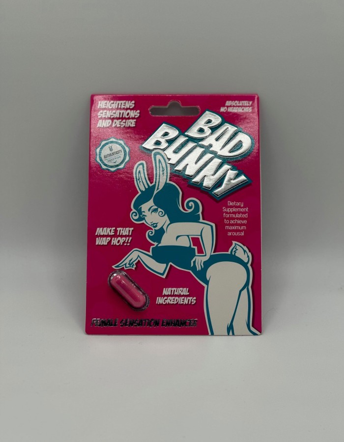Bad Bunny Femal Pill Enhancer 24 Ct Display