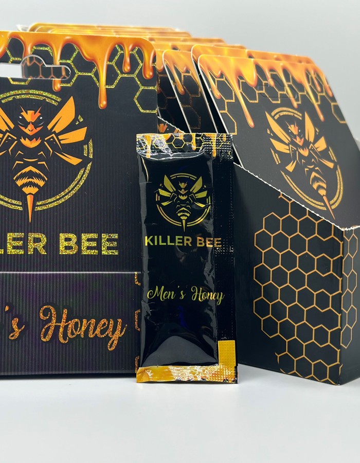 Killer Bee Honey Male Enhancer 24 Ct Display