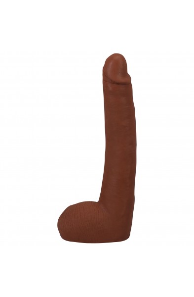 Signature Cocks - Alex Jones 11 Inch Cock With  Removable Vac-U-Lock Suction Cup - Caramel