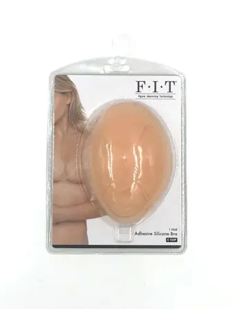 Adhesive Silicone Bra - Cup C - Light
