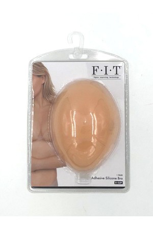 Adhesive Silicone Bra - Cup D - Light