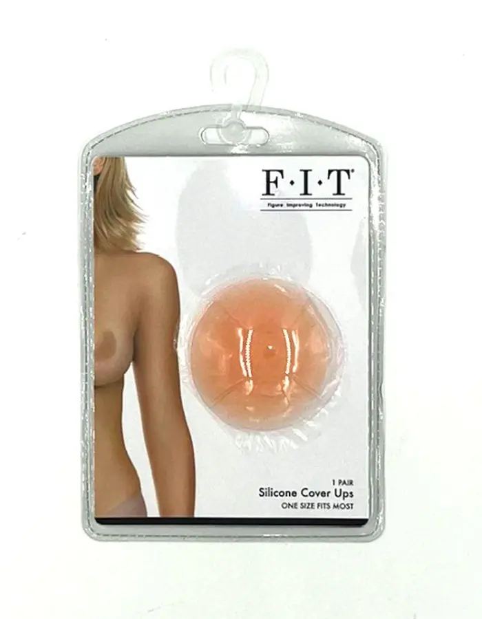 Silicone Nipple Cover Ups - One Size - Light