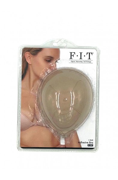 Cloth Adhesive Bra - Cup B - Beige