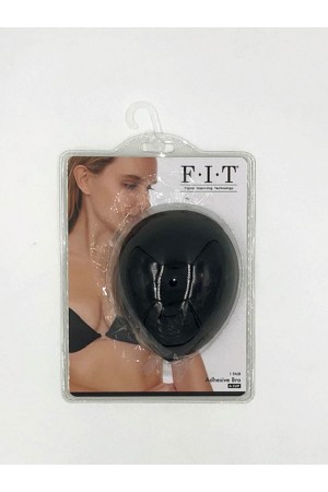 Cloth Adhesive Bra - Cup a - Black