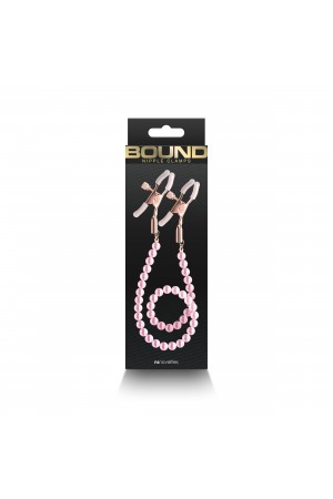 Bound - Nipple Clamps - Dc1 - Pink