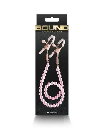 Bound - Nipple Clamps - Dc1 - Pink