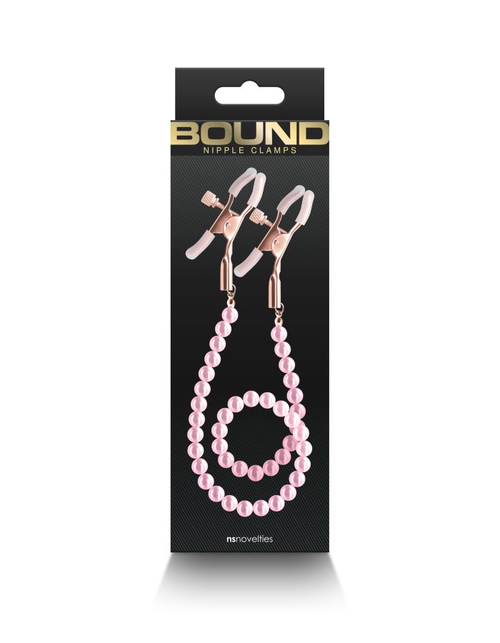 Bound - Nipple Clamps - Dc1 - Pink