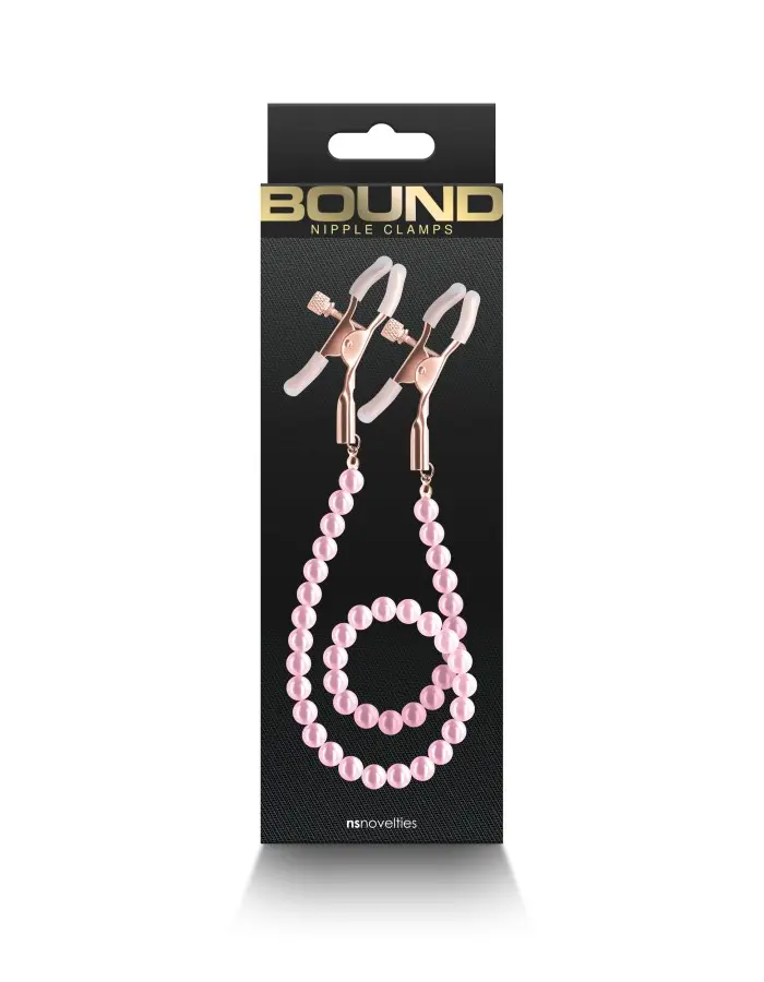 Bound - Nipple Clamps - Dc1 - Pink