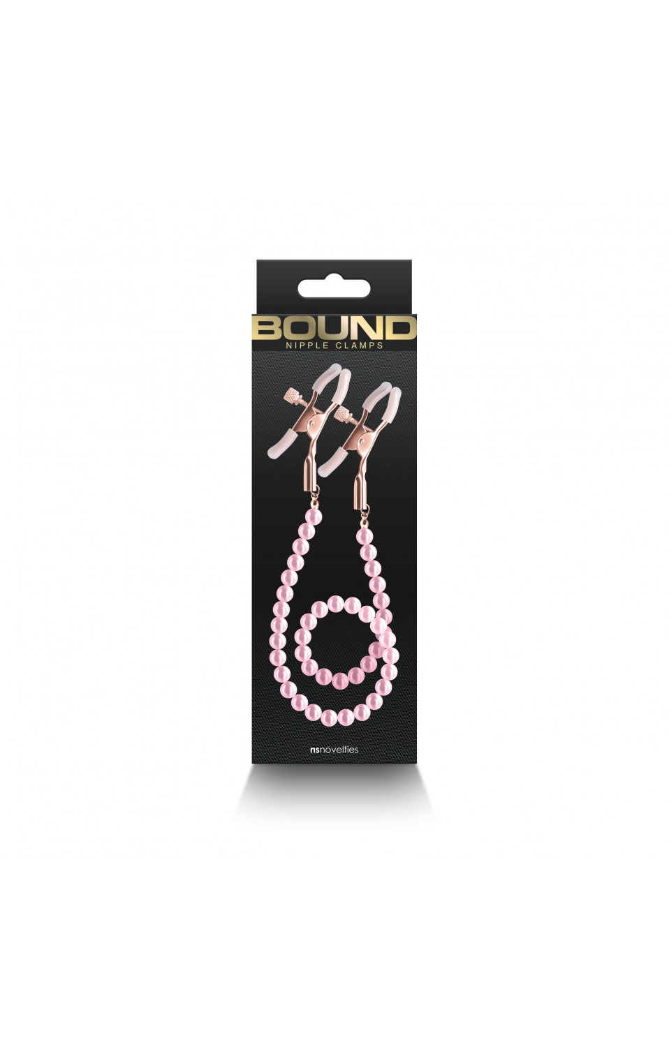 Bound - Nipple Clamps - Dc1 - Pink - NSN-1302-44