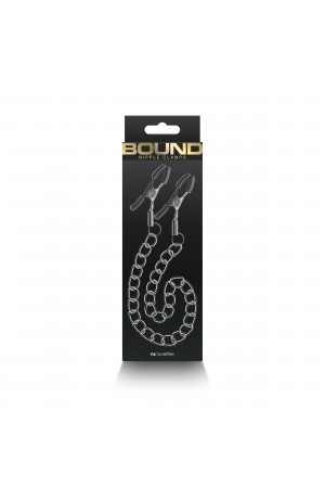 Bound - Nipple Clamps - Dc2 - Gunmetal