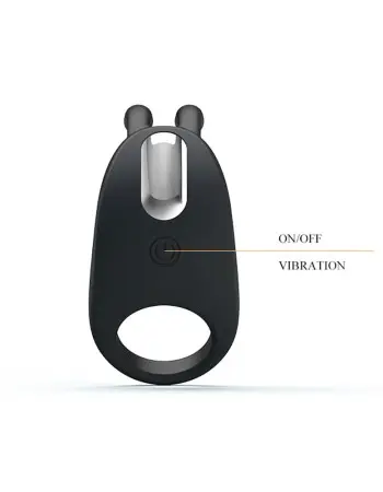 Pretty Love Rabbit Vibrator - Black